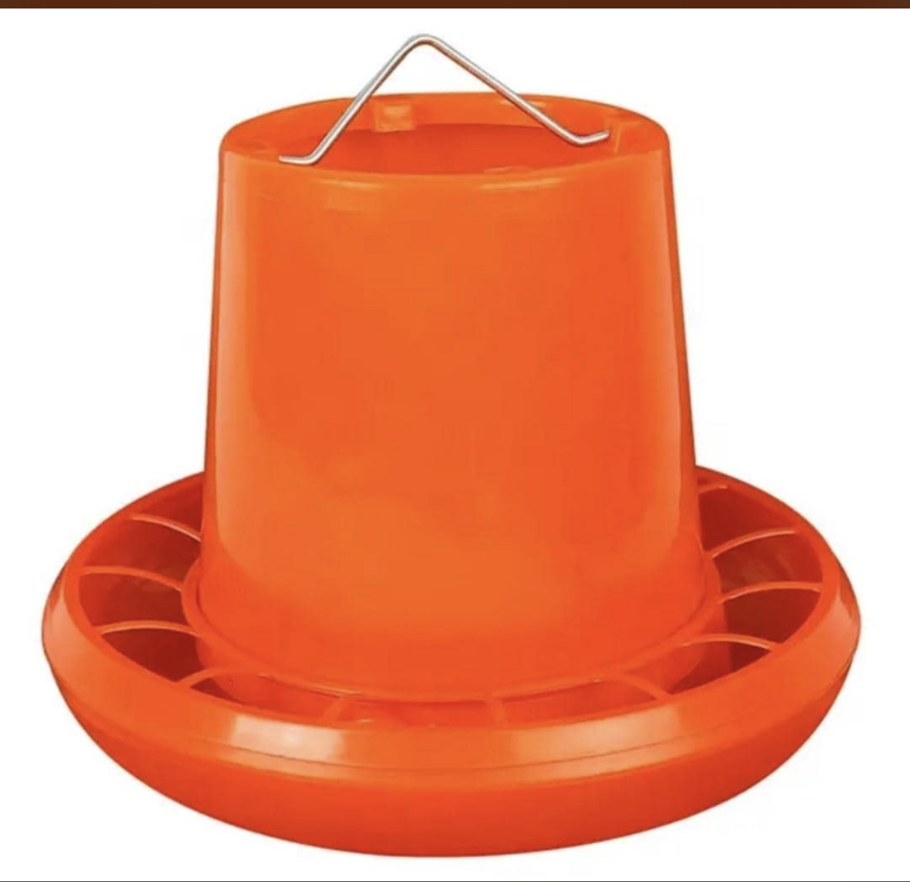 10KG Feeder (Orange No Cover)